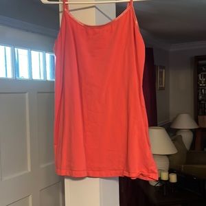 Pink tank top